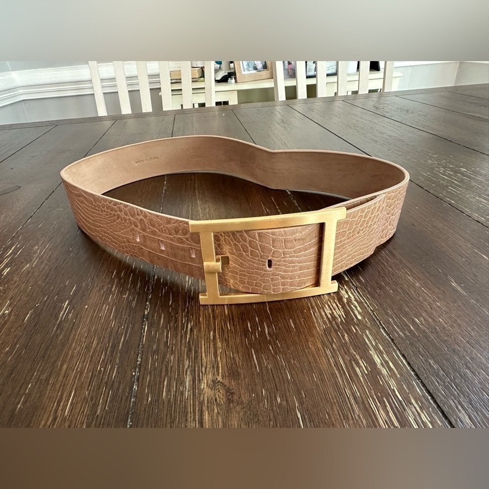 Talbots leather belt